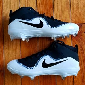 NEW Nike Force Air Trout 4 Pro Mid Metal Cleats Size 12 [917920-001]